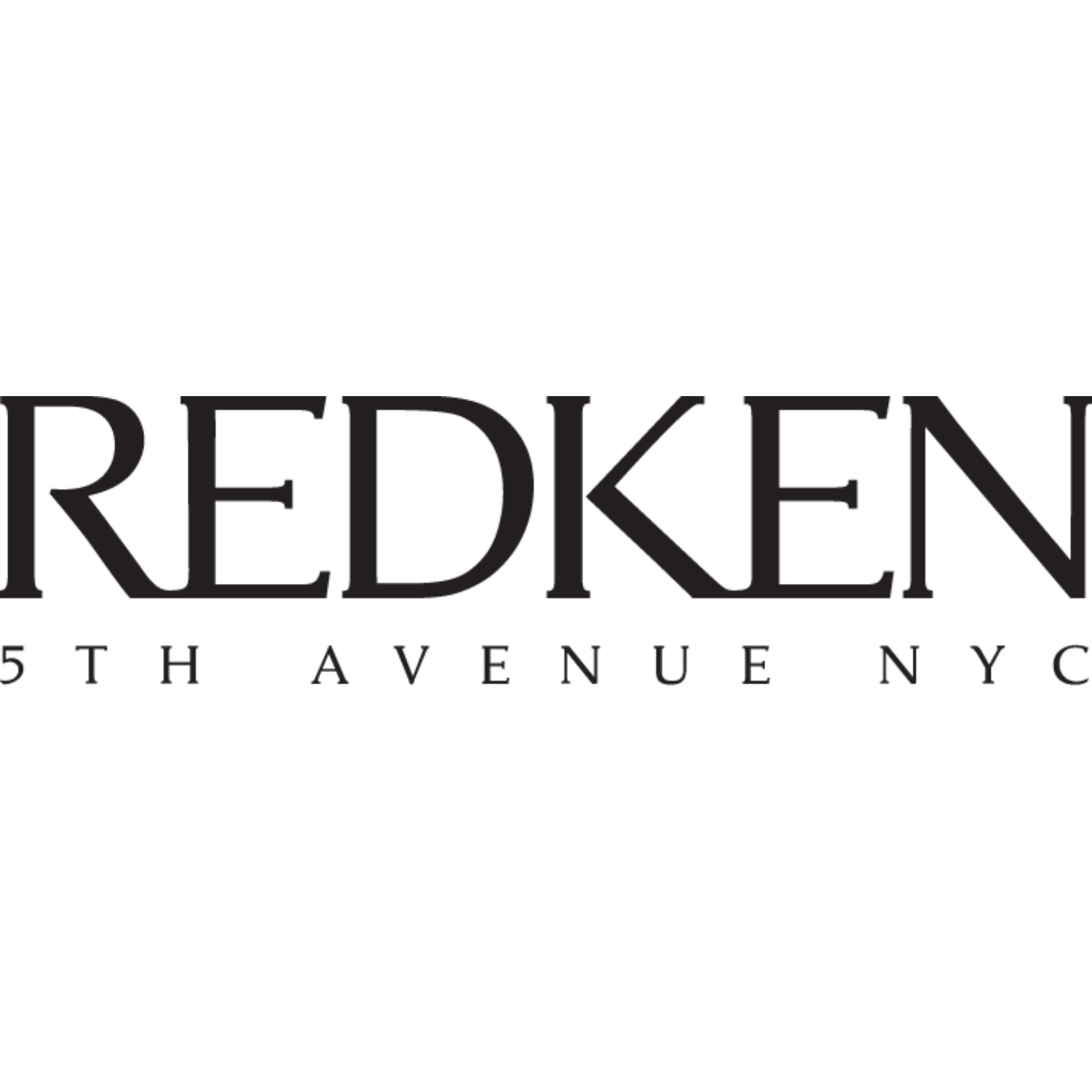 Redken Logo in black lettering