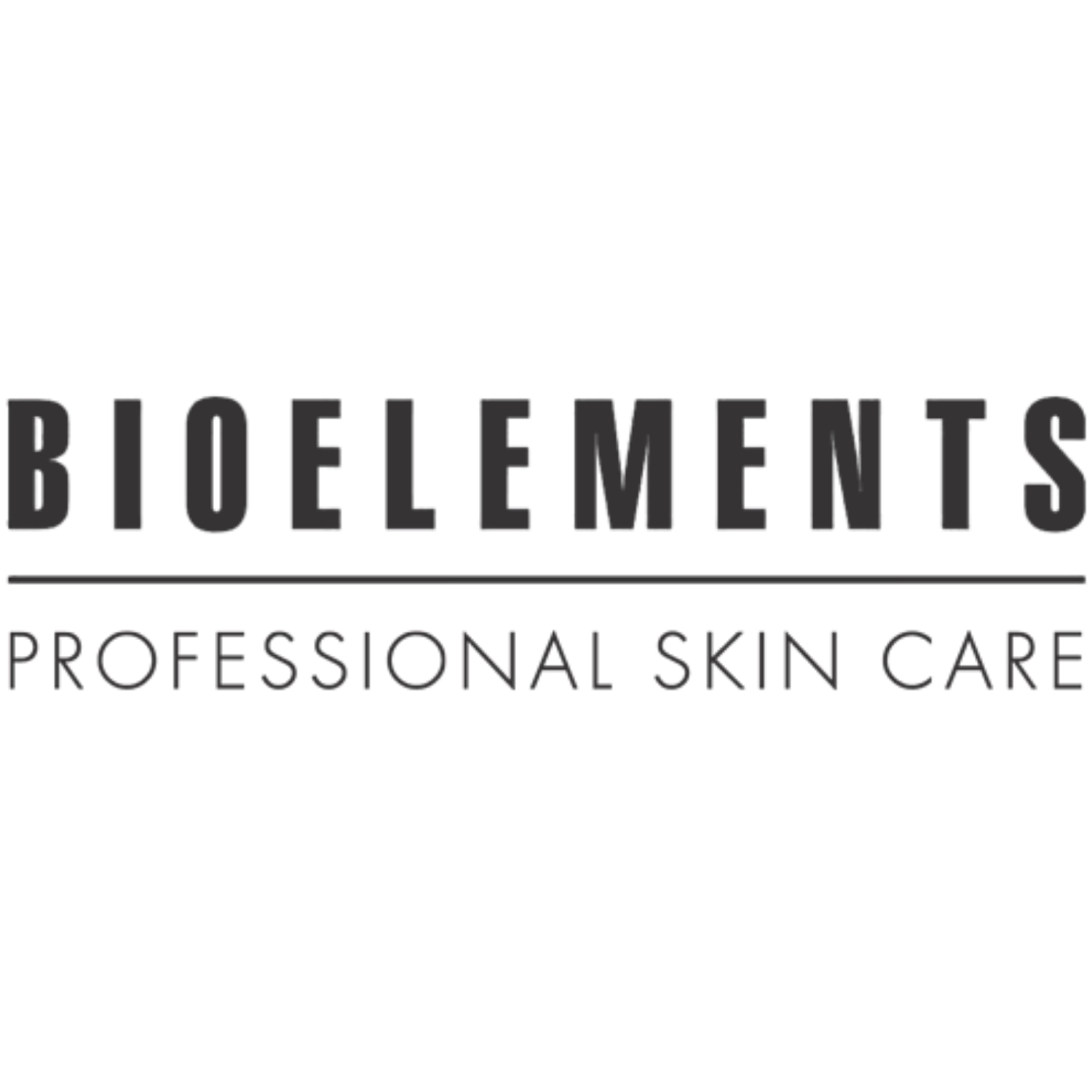 Bioelements Professional Skin Care Logo in black.