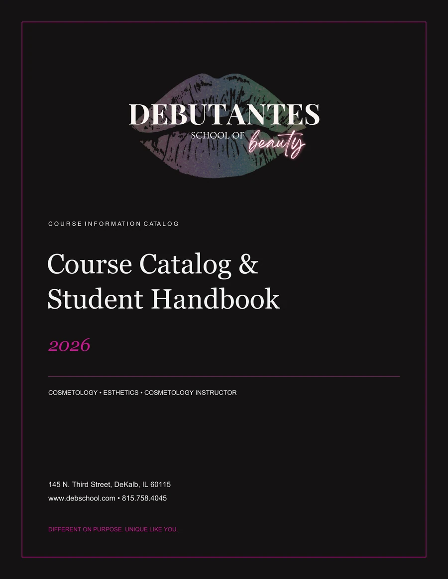 Open the 2026 Debutantes Course Catalog and Student Handbook PDF